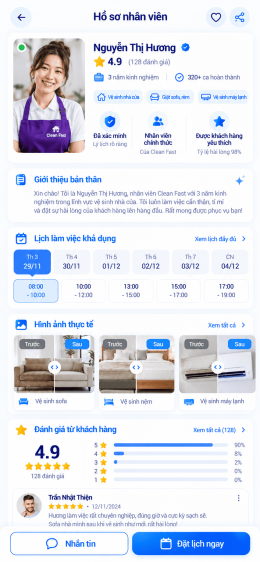 Giúp Việc Clear Fast